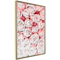 Arkiio Affisch White Roses [Poster] 30x45 Poster